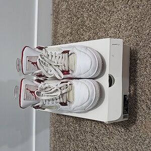 2020 Jordan 4s Red Metallic